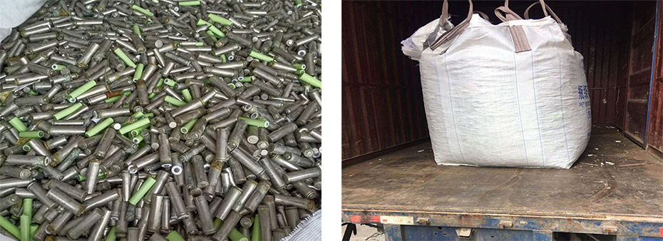 回收鋰離子電池現(xiàn)場(chǎng)